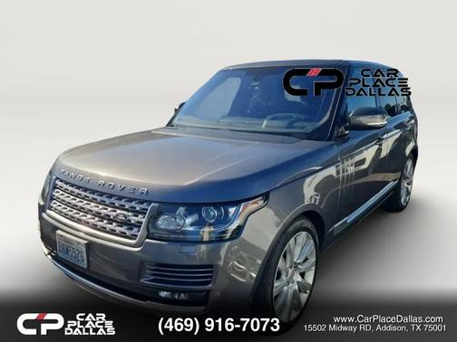 Gray 2016 Land Rover Range Rover 5.0L Supercharged