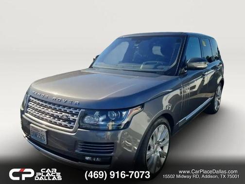 Gray 2016 Land Rover Range Rover 5.0L Supercharged