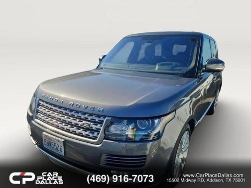 Gray 2016 Land Rover Range Rover 5.0L Supercharged