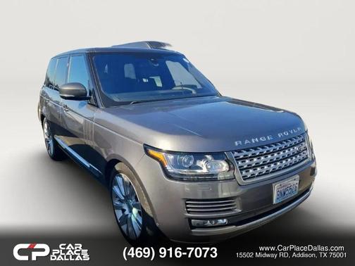 Gray 2016 Land Rover Range Rover 5.0L Supercharged