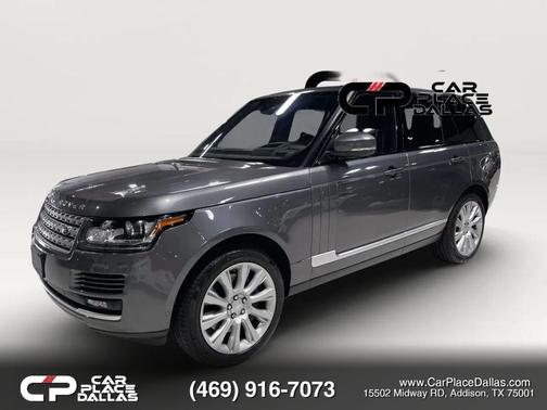 Gray 2016 Land Rover Range Rover 5.0L Supercharged