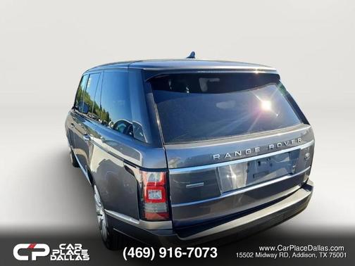 Gray 2016 Land Rover Range Rover 5.0L Supercharged