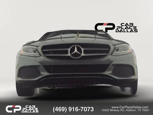 Gray 2018 Mercedes-Benz C-Class C 300 Sedan 4D