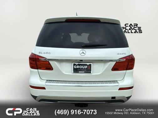 White 2013 Mercedes-Benz GL-Class 4MATIC