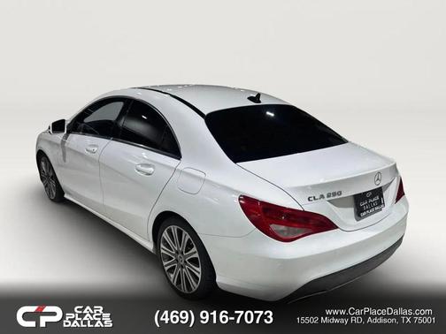 White 2018 Mercedes-Benz CLA 250 Base
