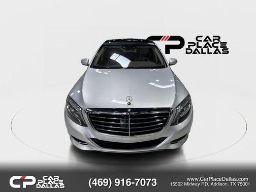 Silver 2015 Mercedes-Benz S-Class S 550 Sedan 4D