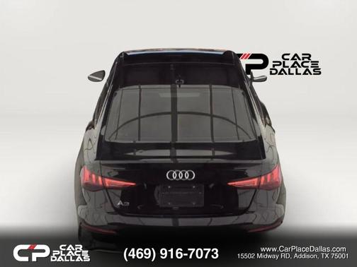Black 2022 Audi A3 Premium