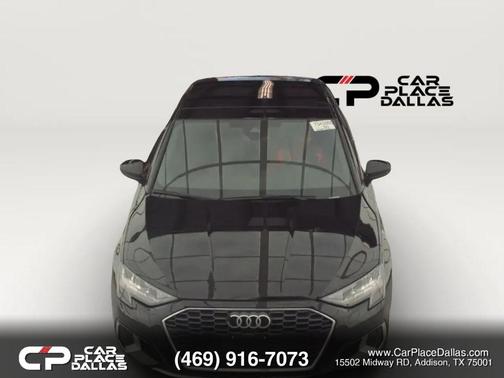 Black 2022 Audi A3 Premium