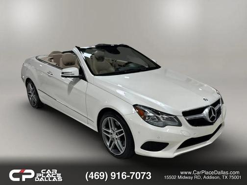 White 2014 Mercedes-Benz E-Class E 350 Cabriolet 2D