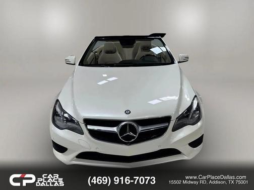 White 2014 Mercedes-Benz E-Class E 350 Cabriolet 2D