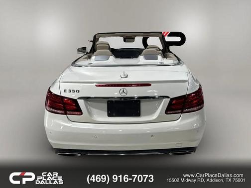 White 2014 Mercedes-Benz E-Class E 350 Cabriolet 2D
