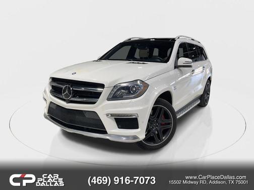 White 2016 Mercedes-Benz AMG GL 4MATIC