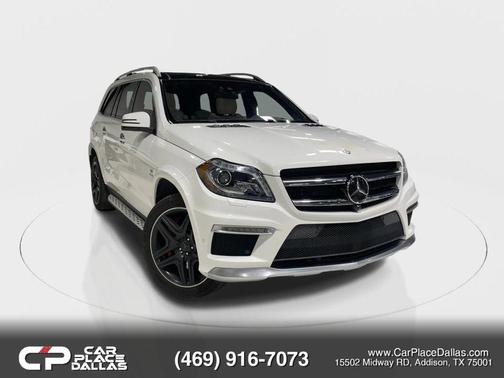 White 2016 Mercedes-Benz AMG GL 4MATIC