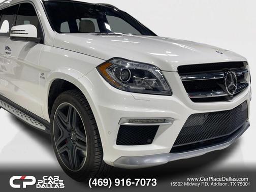 White 2016 Mercedes-Benz AMG GL 4MATIC