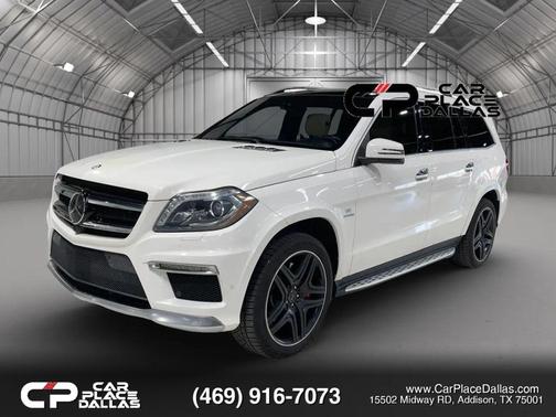 White 2016 Mercedes-Benz AMG GL 4MATIC