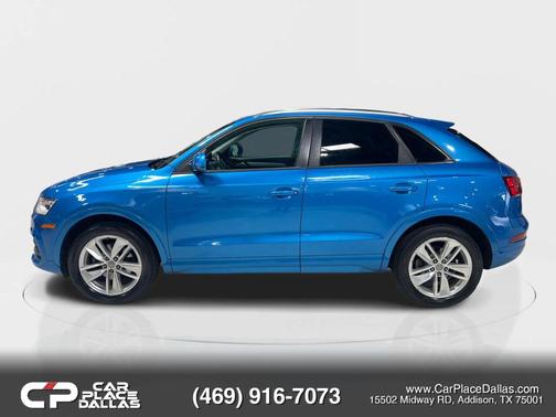 Blue 2017 Audi Q3 2.0T Premium