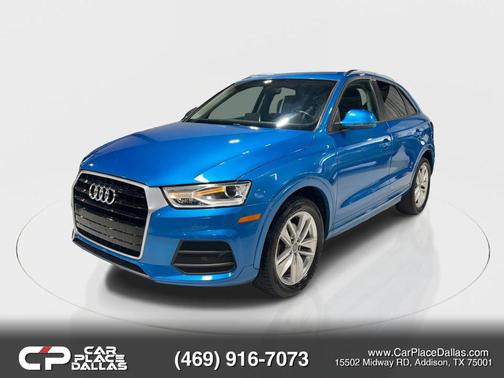 Blue 2017 Audi Q3 2.0T Premium