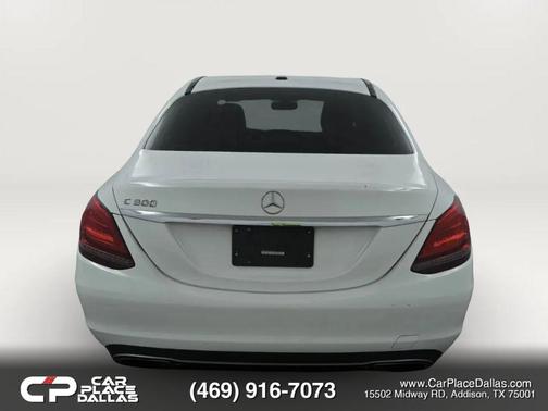 White 2019 Mercedes-Benz C-Class C 300 Sedan 4D