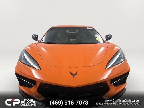 Orange 2023 Chevrolet Corvette Stingray w/1LT
