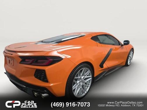 Orange 2023 Chevrolet Corvette Stingray w/1LT