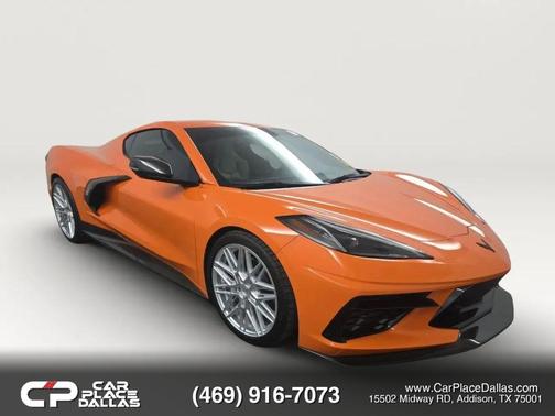 Orange 2023 Chevrolet Corvette Stingray w/1LT