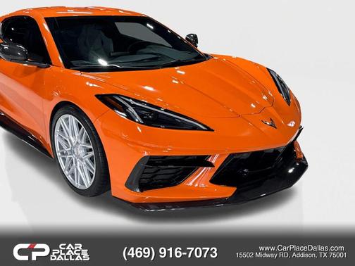 Orange 2023 Chevrolet Corvette Stingray w/1LT