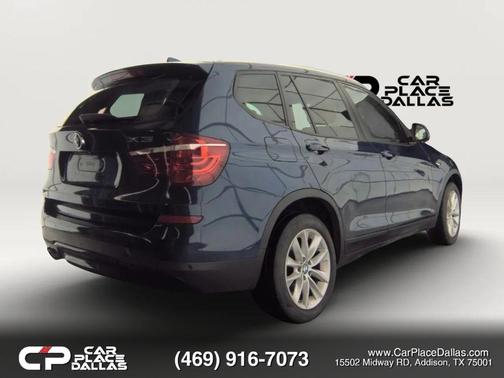Blue 2017 BMW X3 xDrive28i