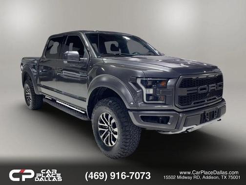 Gray 2019 Ford F-150 Raptor