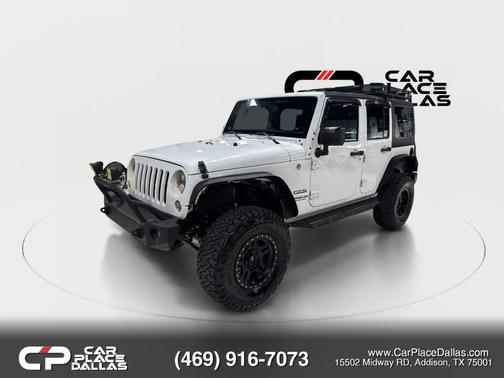 White 2017 Jeep Wrangler Unlimited Sport