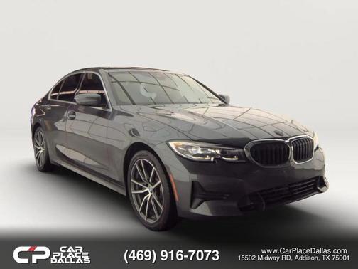 Gray 2019 BMW 330 xDrive