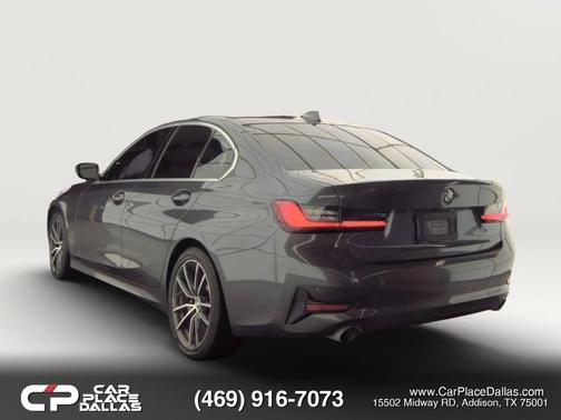 Gray 2019 BMW 330 xDrive
