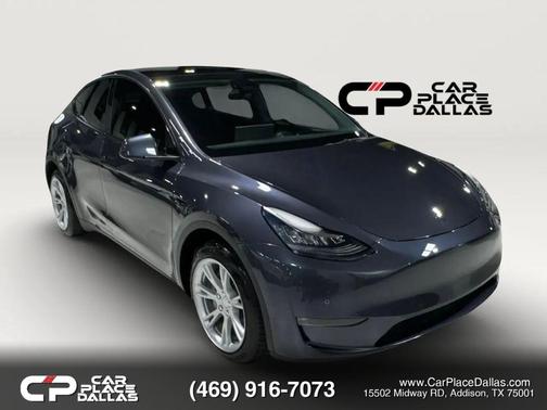 Gray 2021 Tesla Model Y Long Range Dual Motor All-Wheel Drive