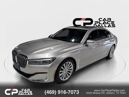 Silver 2022 BMW 740 i