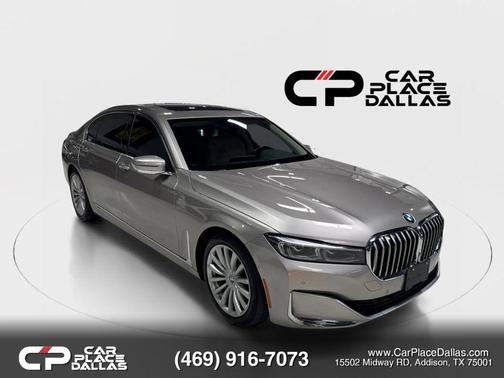 Silver 2022 BMW 740 i
