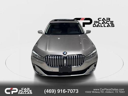 Silver 2022 BMW 740 i