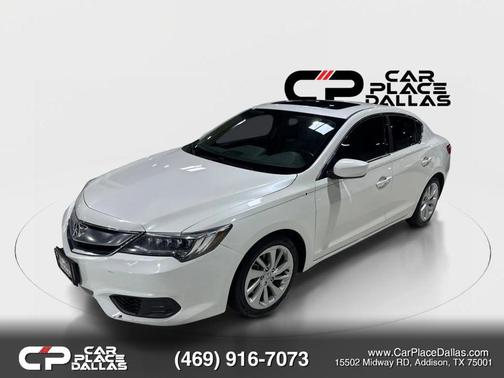 White 2018 Acura ILX Technology Plus Package