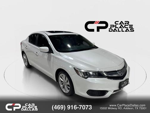 White 2018 Acura ILX Technology Plus Package
