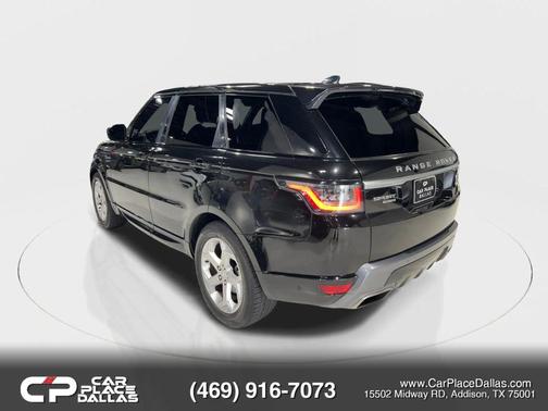 Black 2019 Land Rover Range Rover Sport HSE Td6