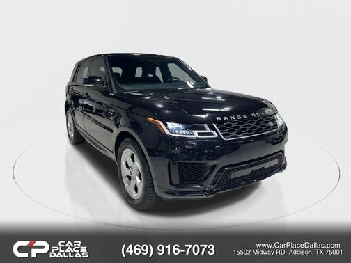 Black 2019 Land Rover Range Rover Sport HSE Td6