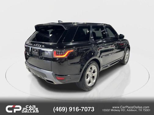 Black 2019 Land Rover Range Rover Sport HSE Td6