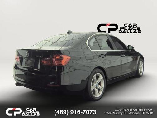 Black 2015 BMW 328 328i Sedan 4D