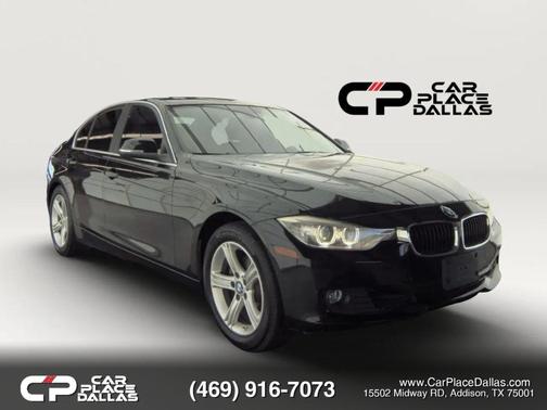 Black 2015 BMW 328 328i Sedan 4D
