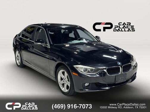 Black 2015 BMW 328 328i Sedan 4D