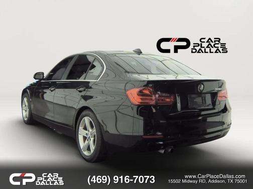 Black 2015 BMW 328 328i Sedan 4D