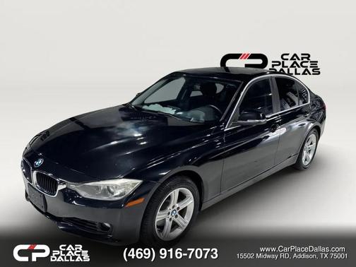 Black 2015 BMW 328 328i Sedan 4D