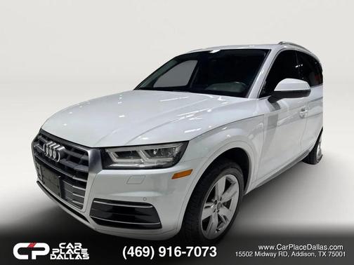 White 2019 Audi Q5 2.0T Premium Plus