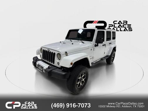 White 2014 Jeep Wrangler Unlimited Sahara