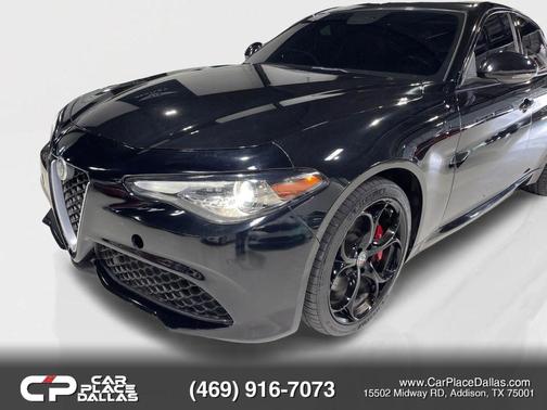 Black 2019 Alfa Romeo Giulia Ti Sport