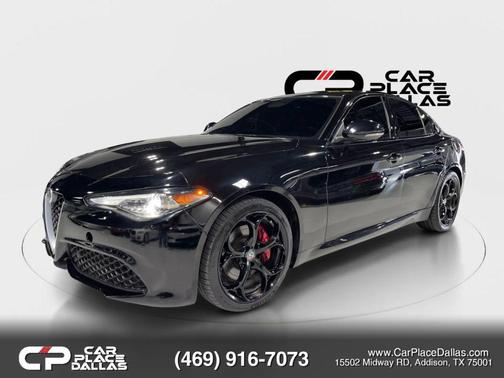 Black 2019 Alfa Romeo Giulia Ti Sport