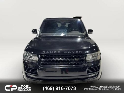 Black 2017 Land Rover Range Rover 5.0L Supercharged